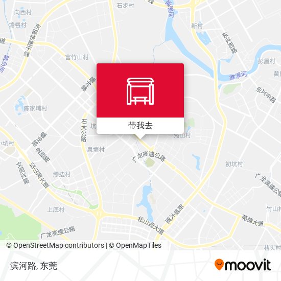 滨河路地图