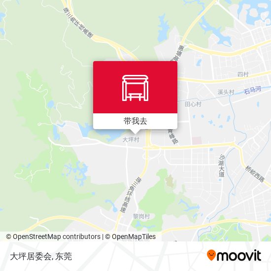 大坪居委会地图