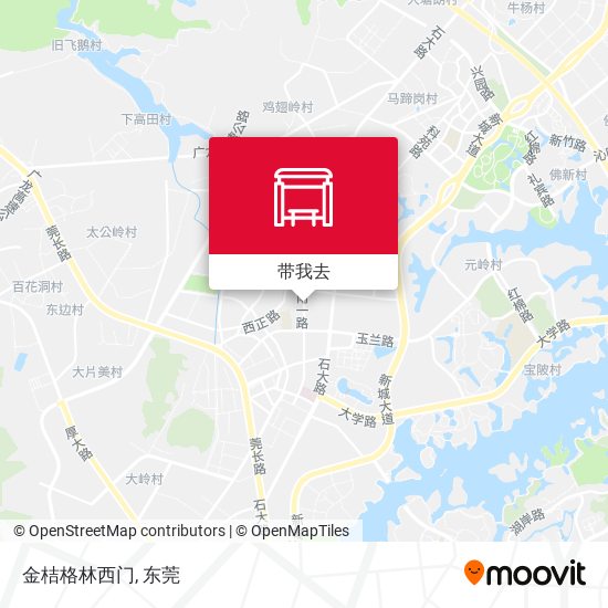 金桔格林西门地图
