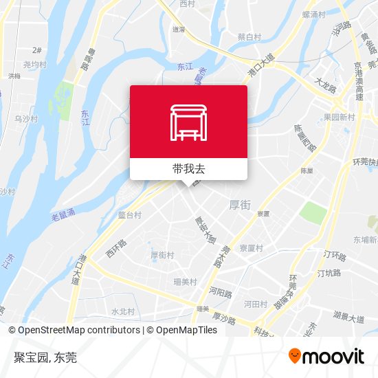 聚宝园地图