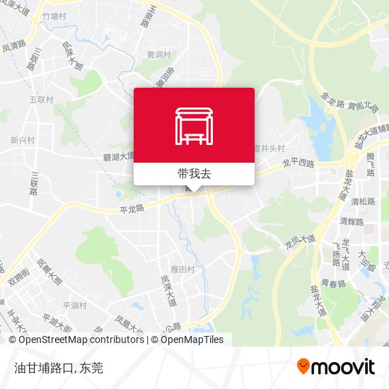油甘埔路口地图