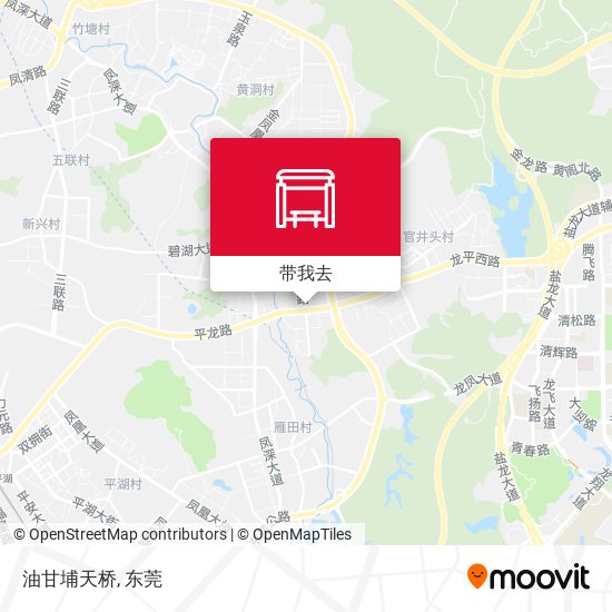 油甘埔天桥地图