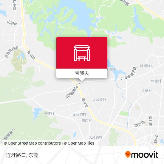 连圩路口地图