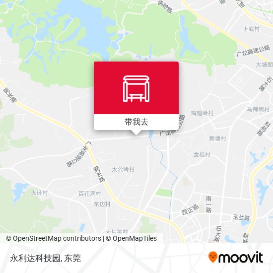 永利达科技园地图