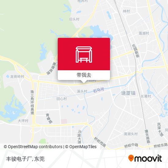 丰骏电子厂地图