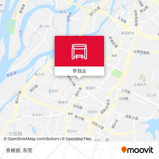 香榭丽地图