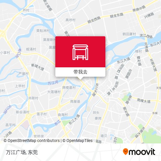 万江广场地图