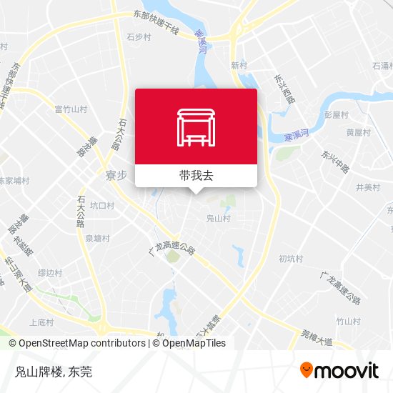 凫山牌楼地图
