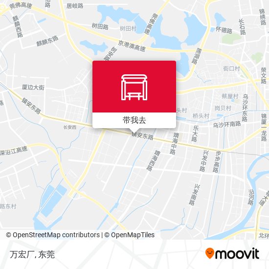 万宏厂地图