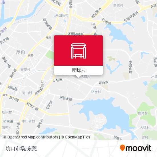 坑口市场地图