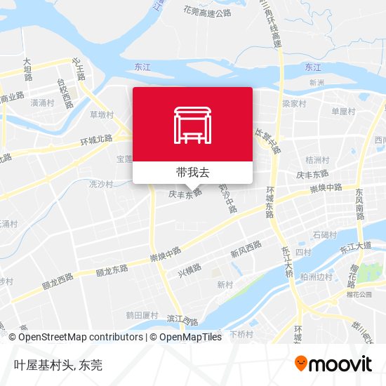叶屋基村头地图