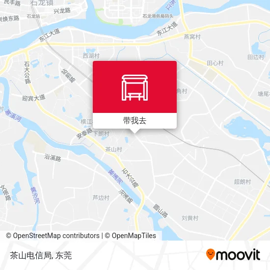 茶山电信局地图