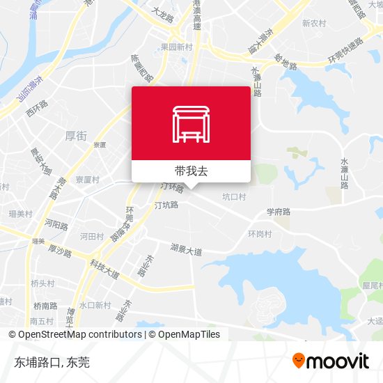东埔路口地图