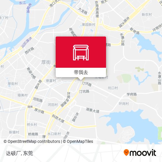 达硕厂地图