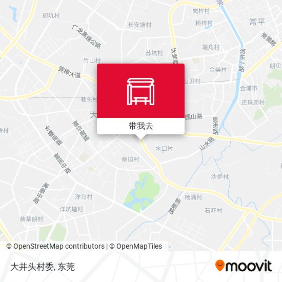 大井头村委地图