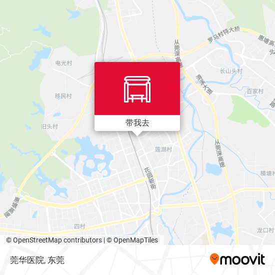 莞华医院地图