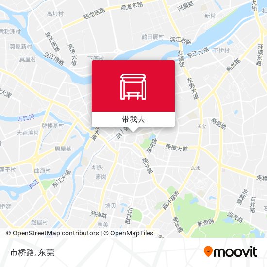 市桥路地图