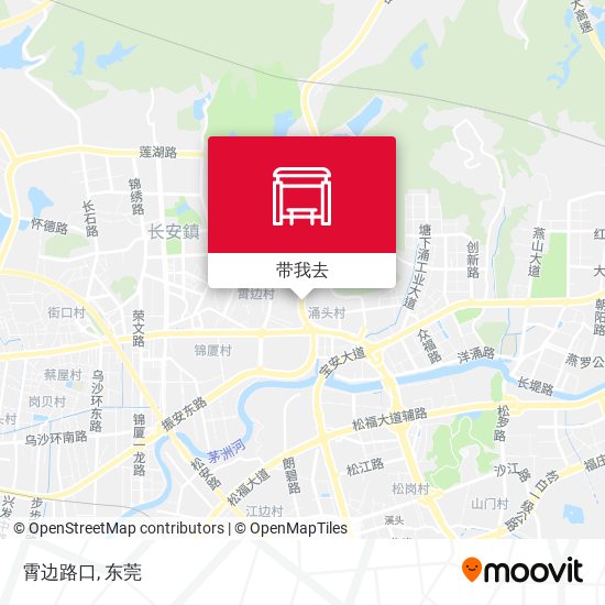 霄边路口地图