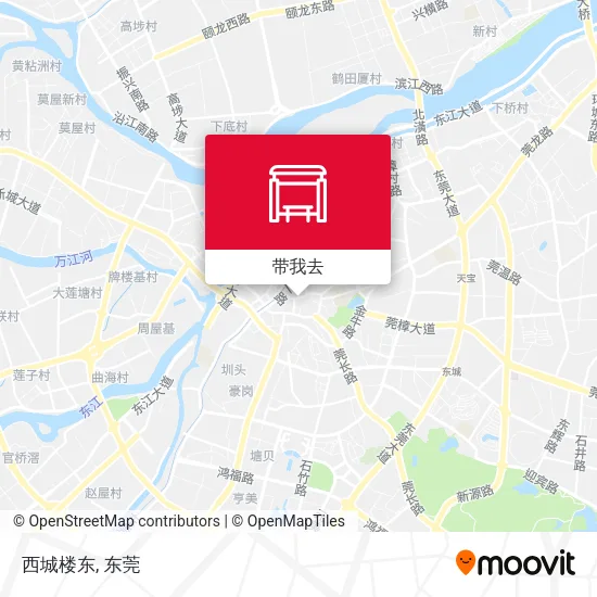 西城楼东地图