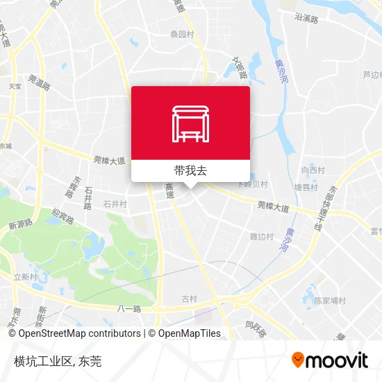 横坑工业区地图