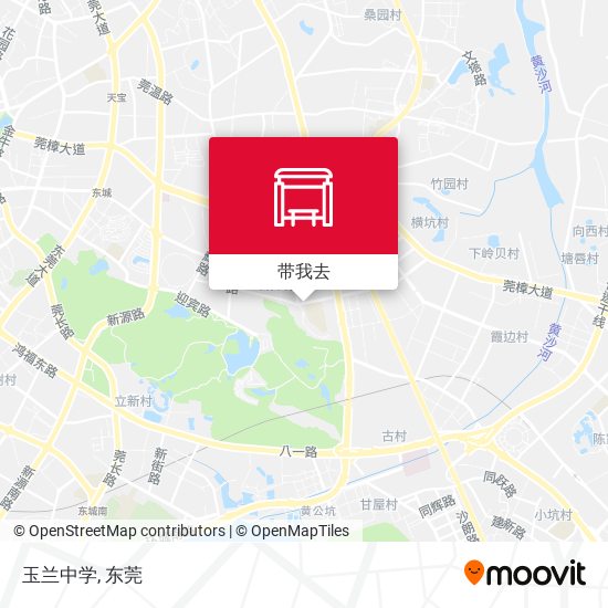 玉兰中学地图
