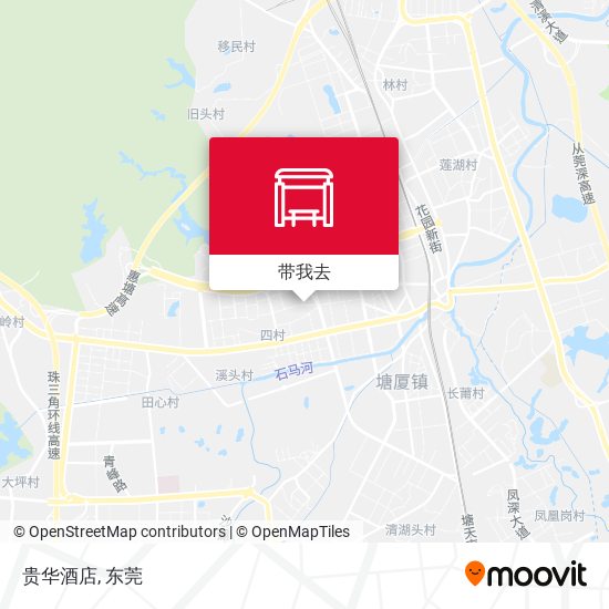 贵华酒店地图