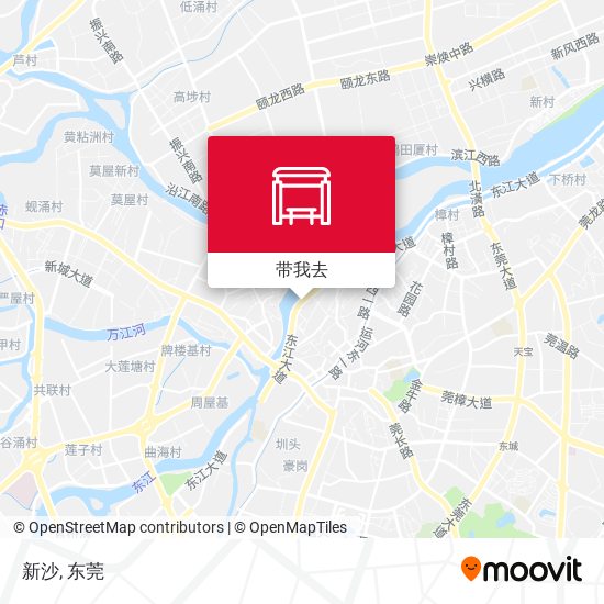 新沙地图