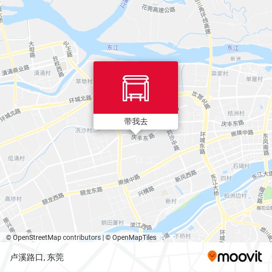 卢溪路口地图