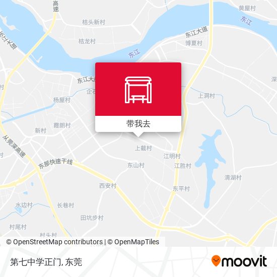 第七中学正门地图