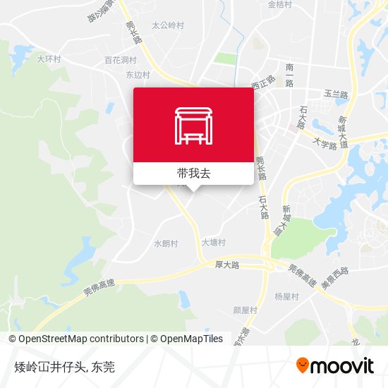 矮岭冚井仔头地图