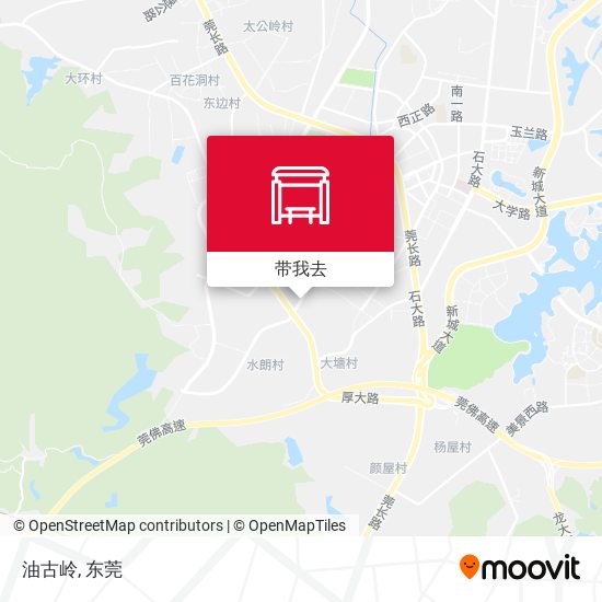 油古岭地图