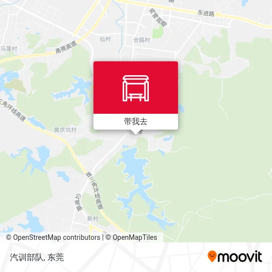 汽训部队地图