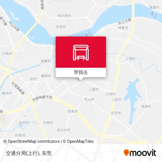 交通分局(上行)地图