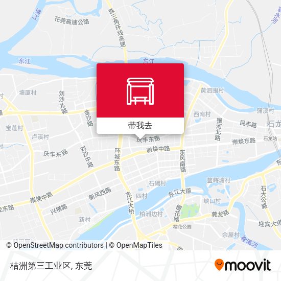 桔洲第三工业区地图
