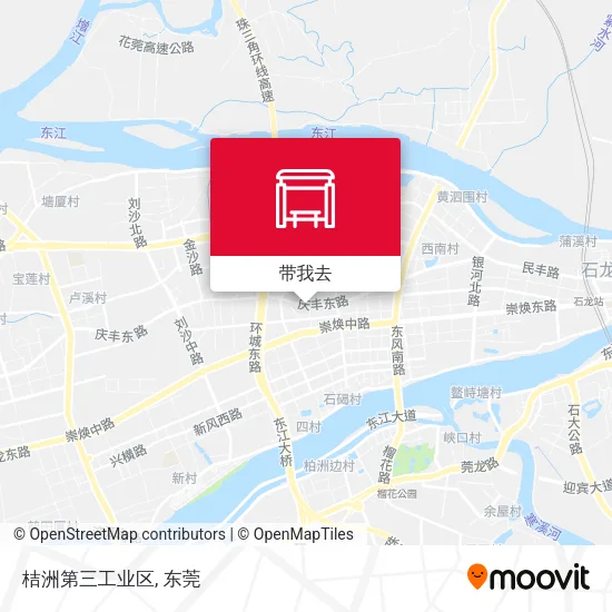桔洲第三工业区地图