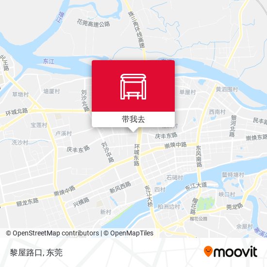 黎屋路口地图