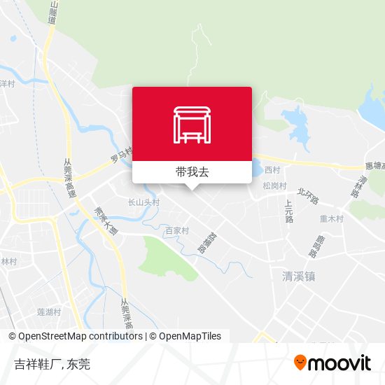 吉祥鞋厂地图