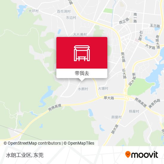 水朗工业区地图