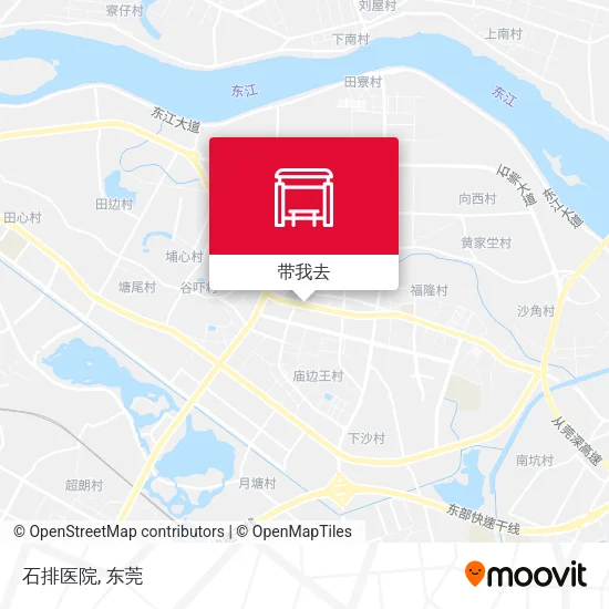 石排医院地图