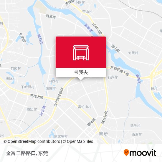 金富二路路口地图