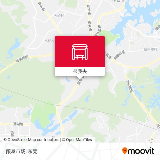 颜屋市场地图