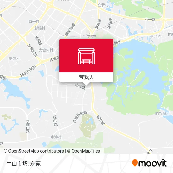 牛山市场地图