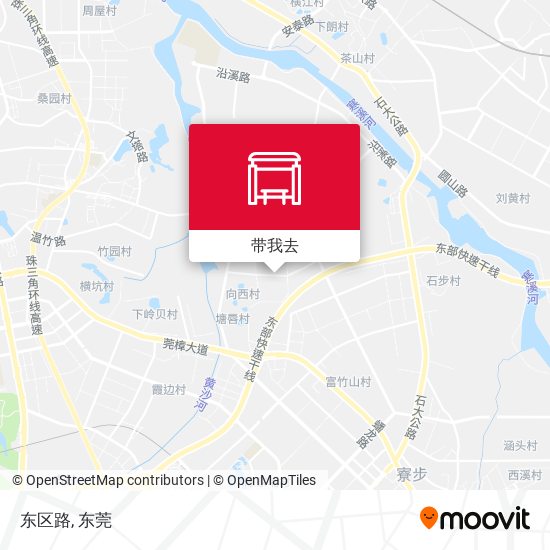 东区路地图