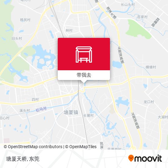 塘厦天桥地图