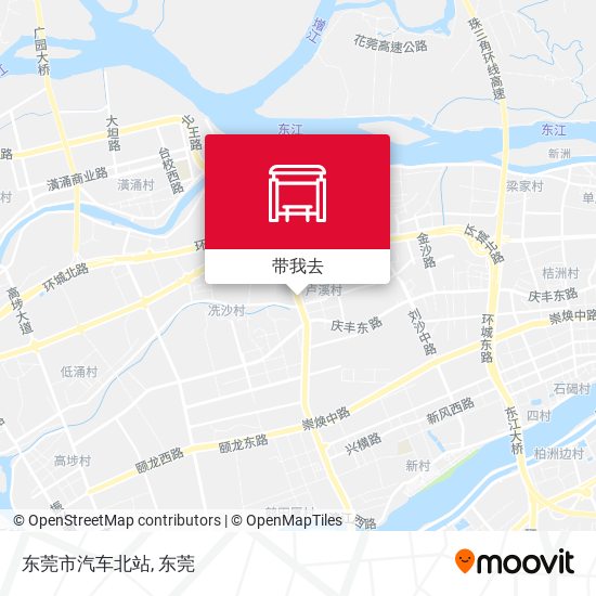 东莞市汽车北站地图