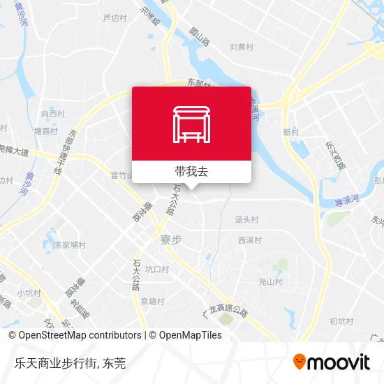 乐天商业步行街地图