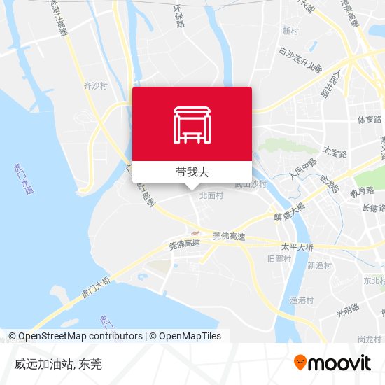 威远加油站地图