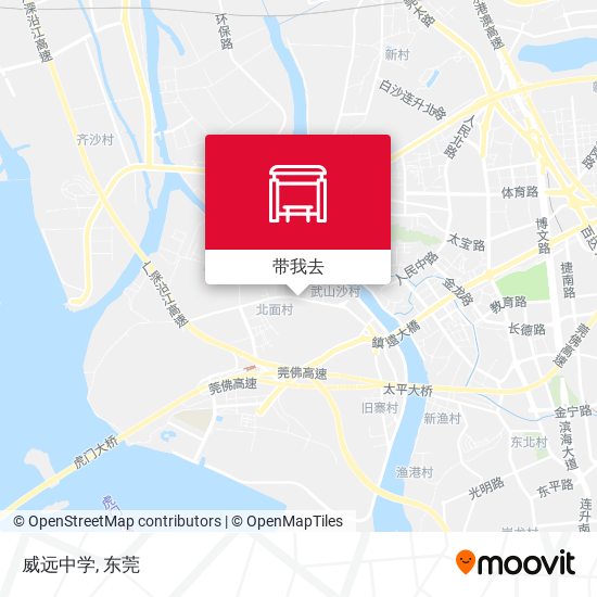 威远中学地图