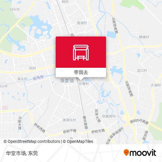 华堂市场地图