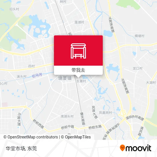 华堂市场地图